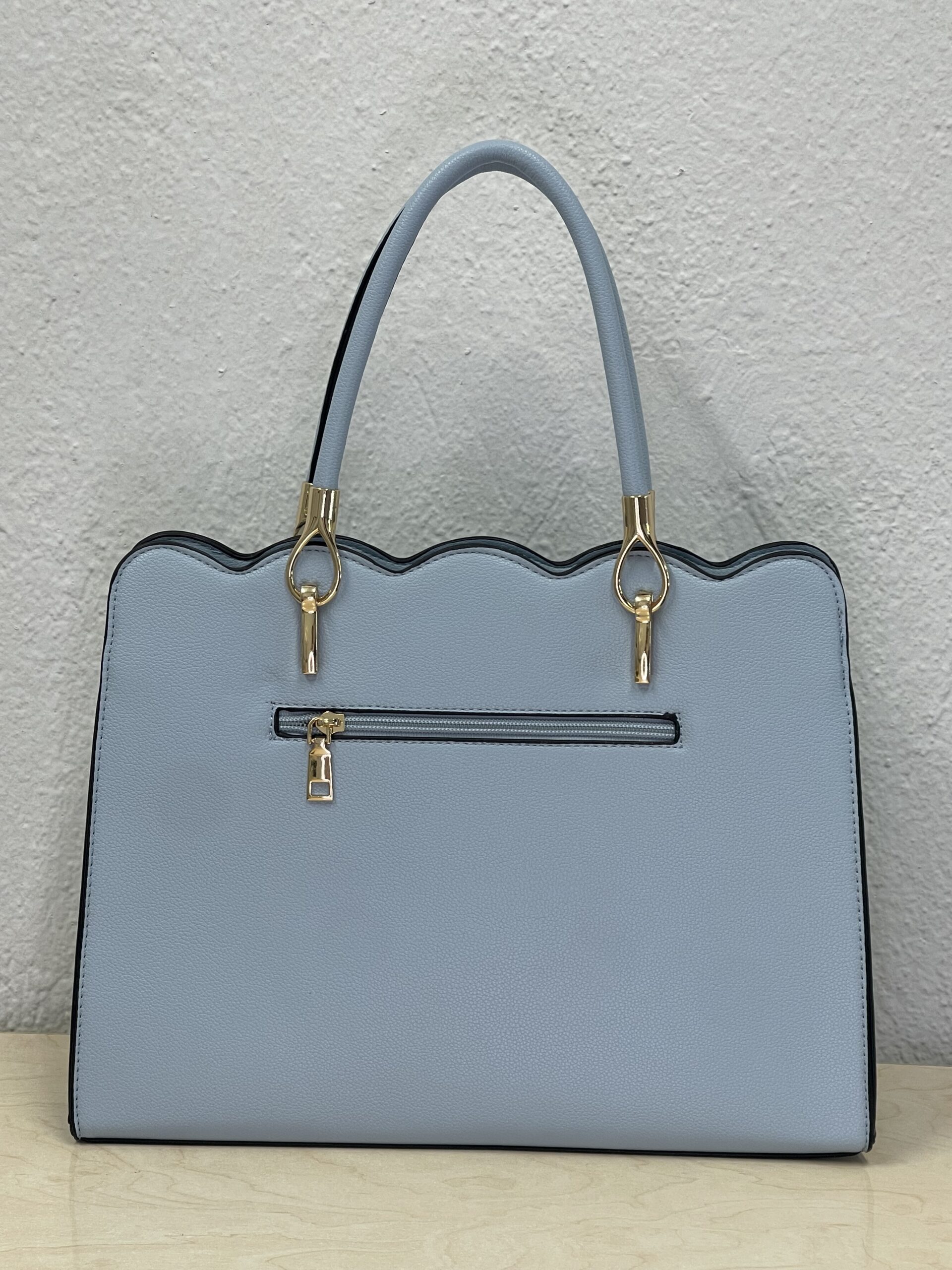 Τσάντα Χειρός & Ώμου Γαλάζια - Image 5