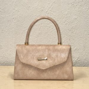 Τσάντα Χειρός με Κομψό Σχέδιο – Ροζ