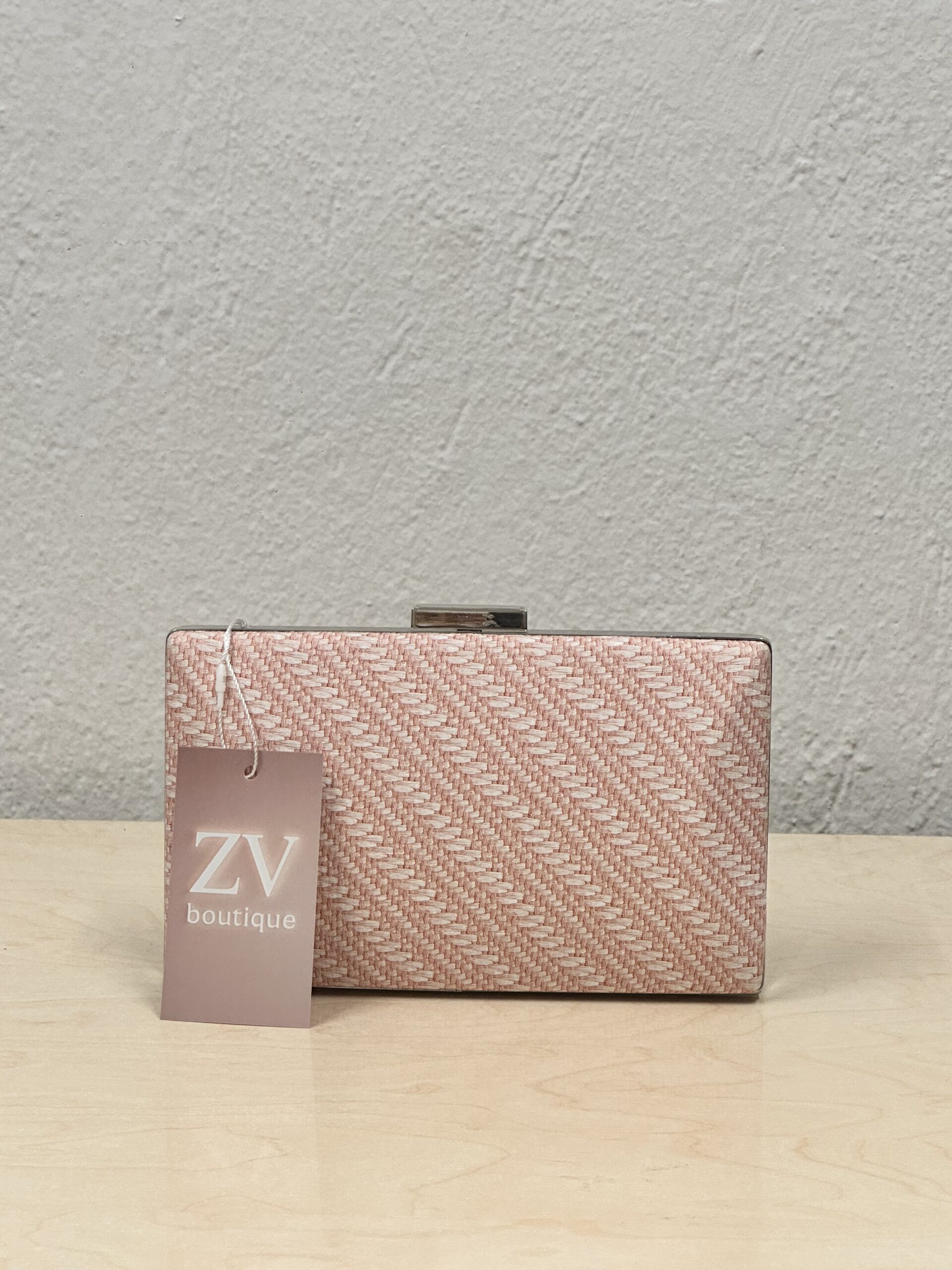 Τσάντα Κροσέ με Αλυσίδα – Ροζ - Image 3