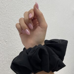 Μεγάλο Λαστιχάκι Μαλλιών από Ανάλαφρο, Διαφανές Ύφασμα