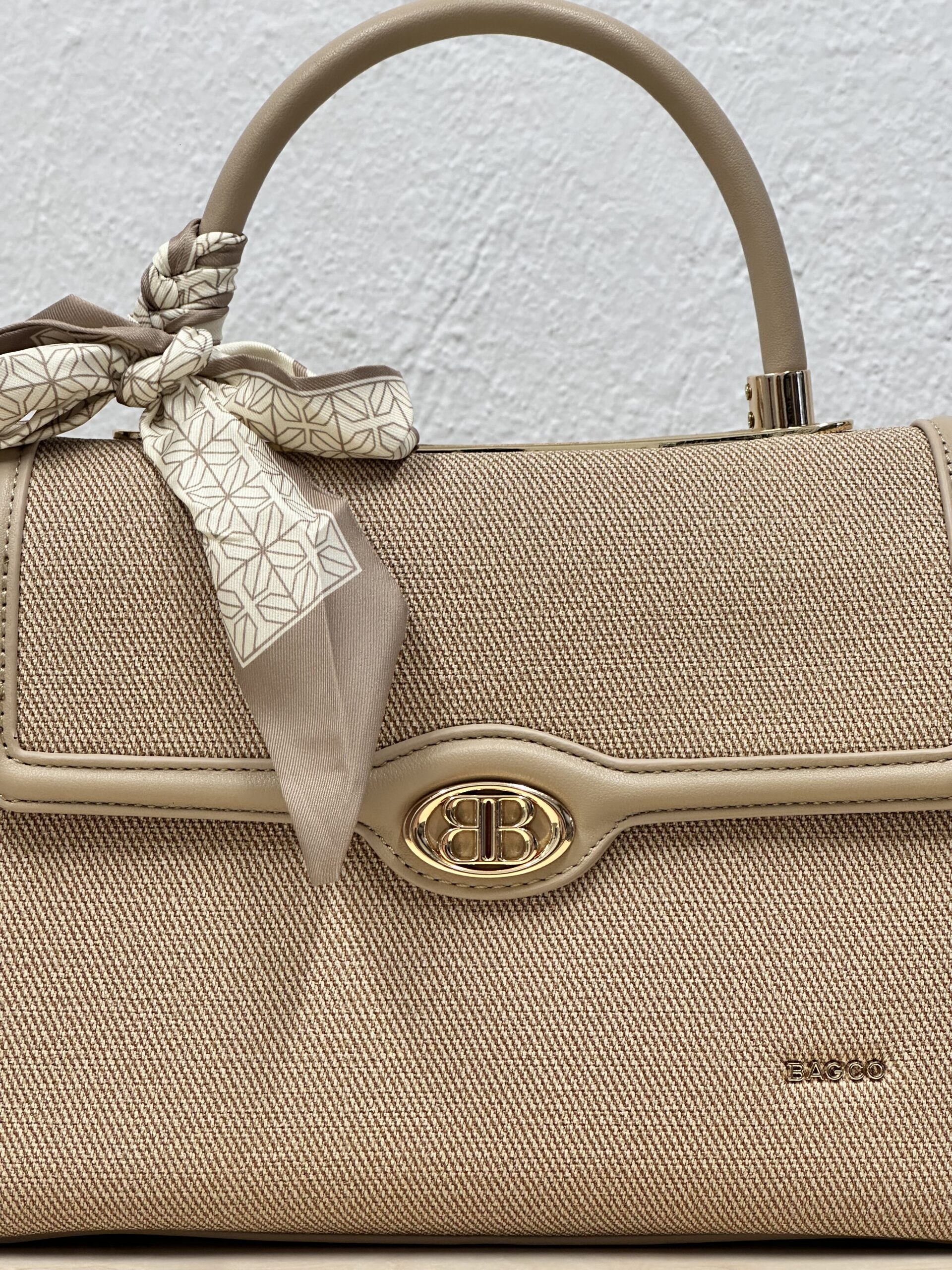 Γυναικεία Τσάντα Ώμου&Χειρός Μπεζ - Image 2