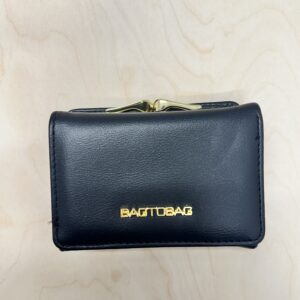 Μικρό Κομψό Πορτοφόλι BAG TO BAG με Χρυσές Λεπτομέρειες