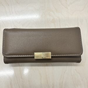 Γυναικείο μεγάλο πορτοφόλι εκρού