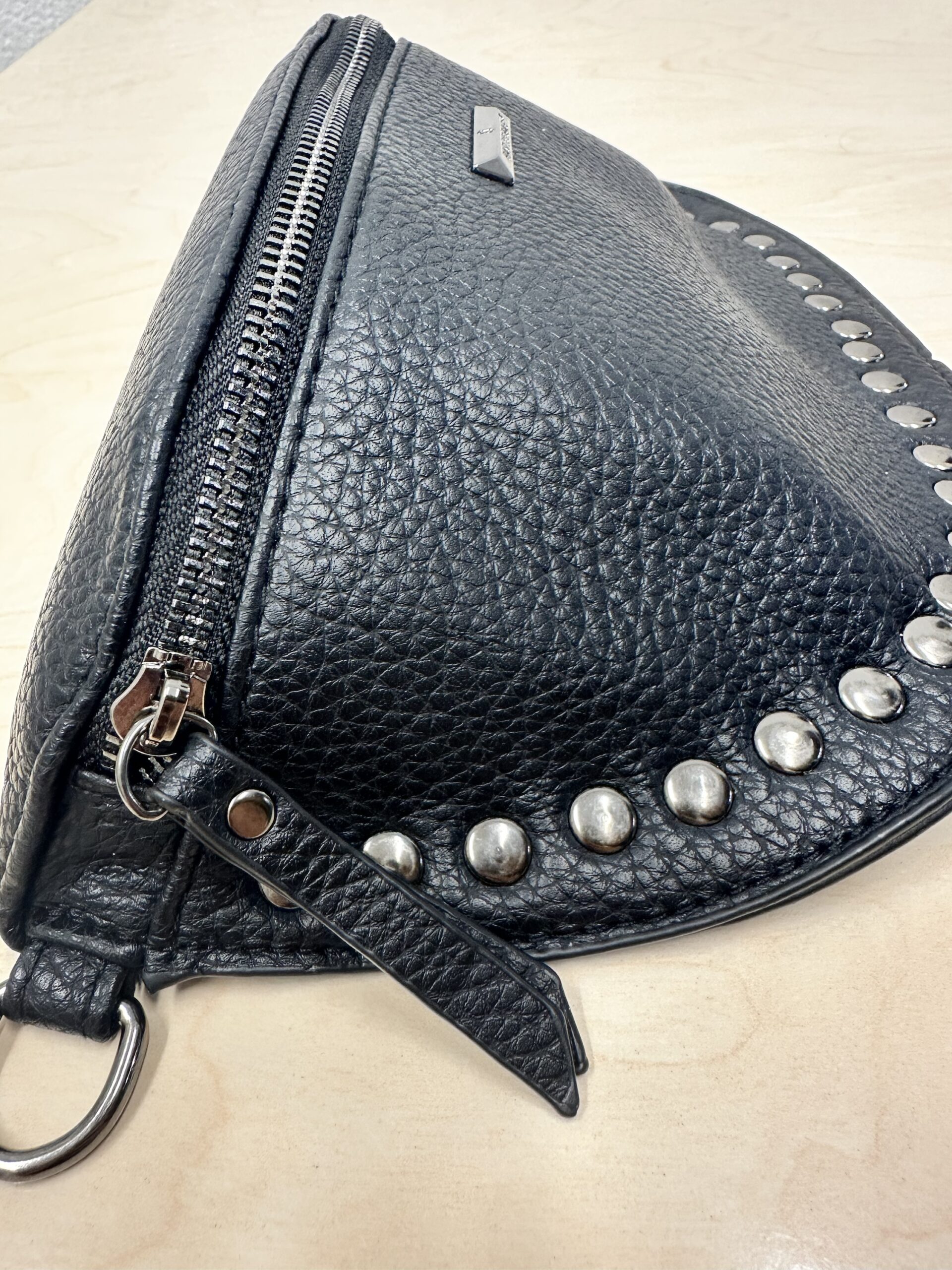 Belt bag με Τρουξ Μαύρη - Image 2