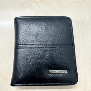 Μαύρο αντρικό πορτοφολάκι