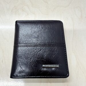 Σκούρο Καφέ Αντρικό Πορτοφόλι