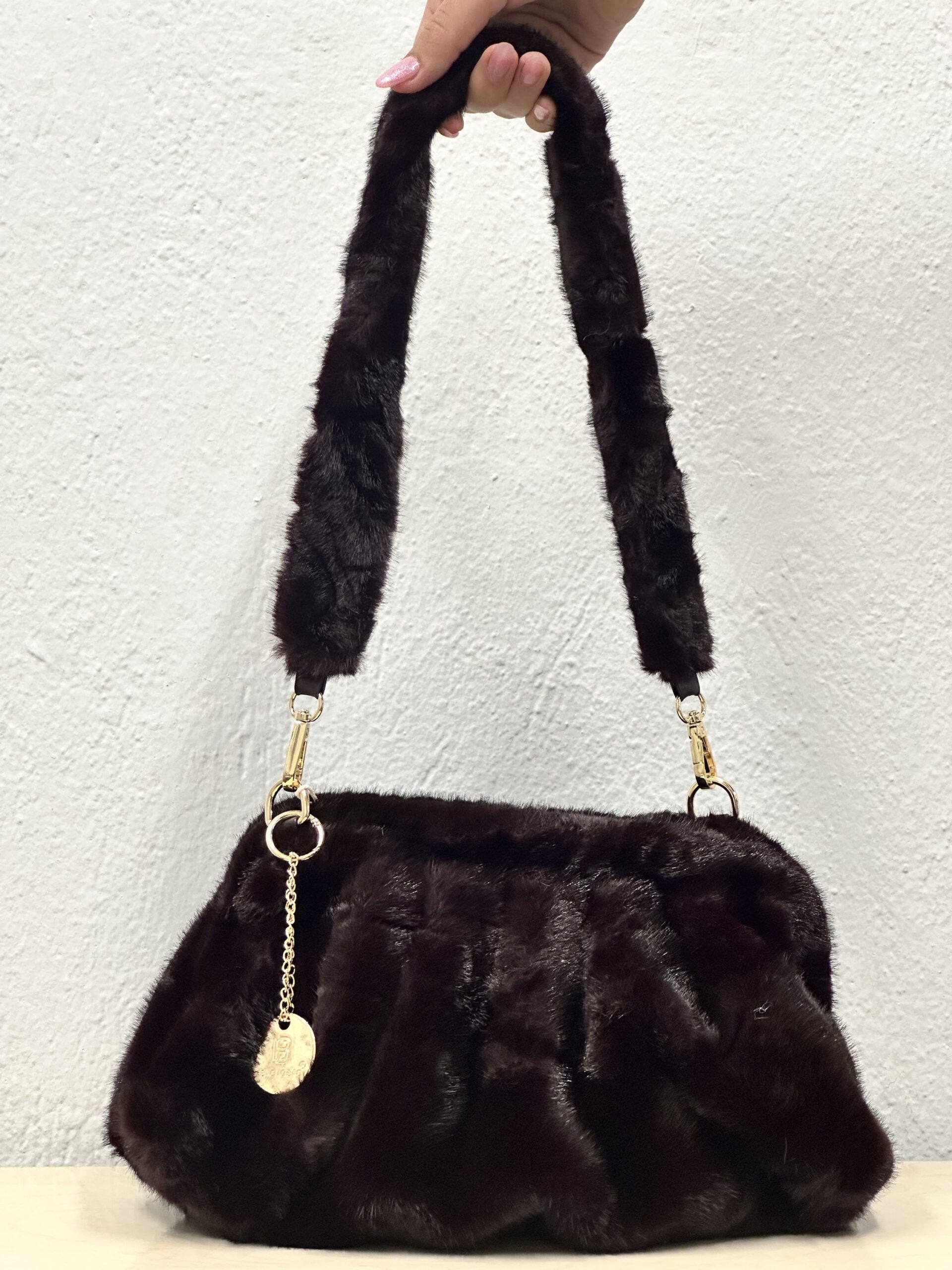 Γούνινη Τσάντα 3 σε 1