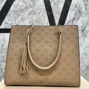 Καφέ/ καραμελέ τσάντα