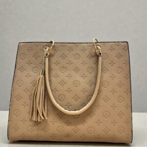 Καφέ/ καραμελέ τσάντα