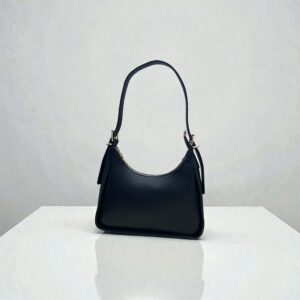 Τσάντα Ώμου Μαύρη με Extra Λουρί