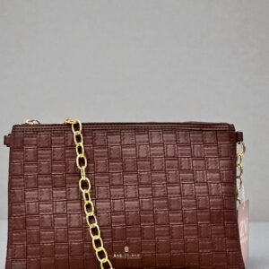 Chain Wallet Bag Brown