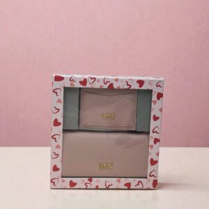 Elegance Wallet & Card Holder Gift Set Pink