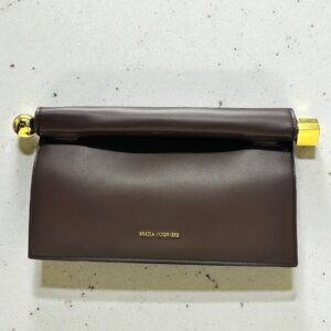 Roll Handle Bag Coffee Brown