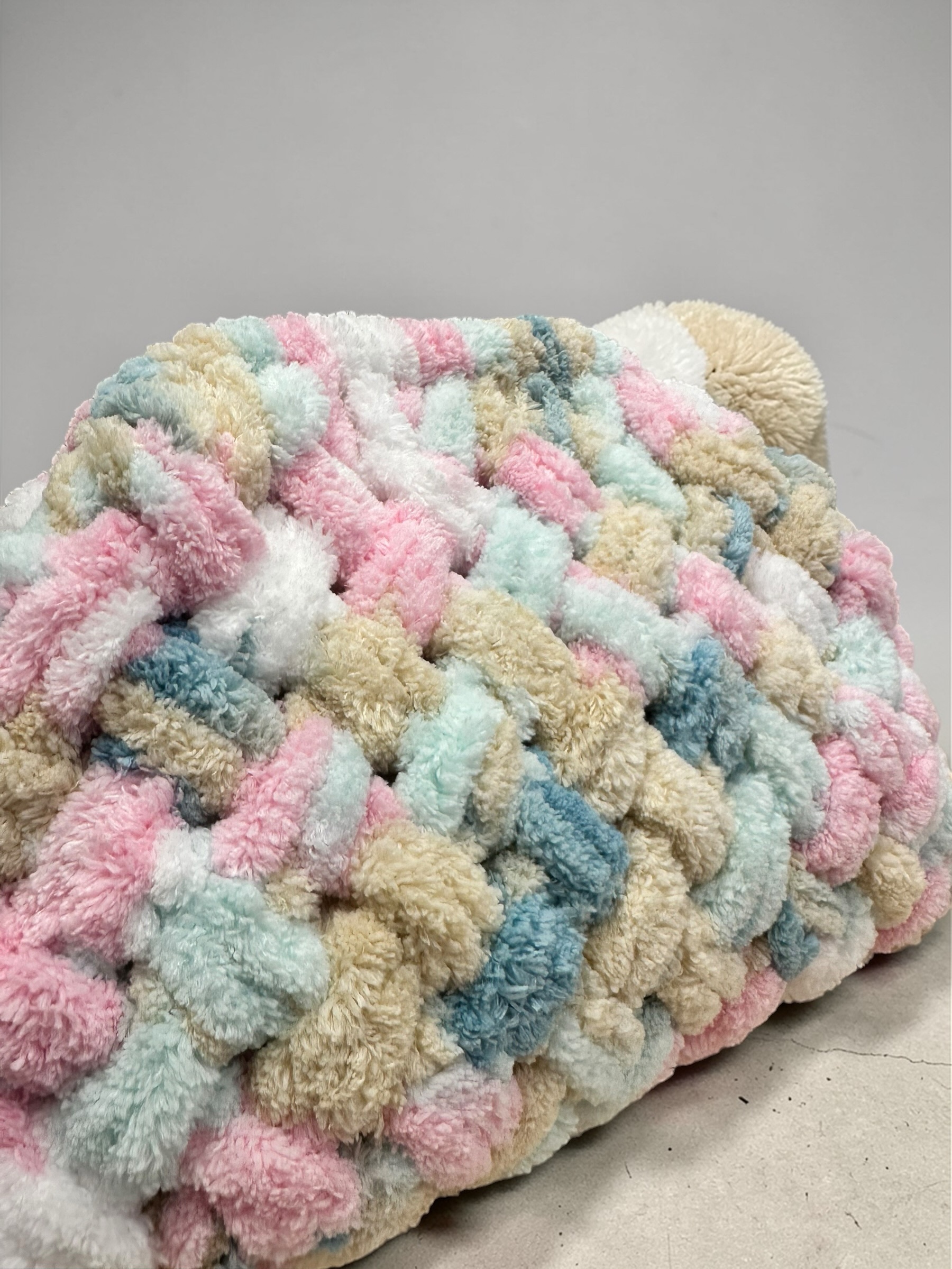 Puffy Cross Braided Colourful - Image 2