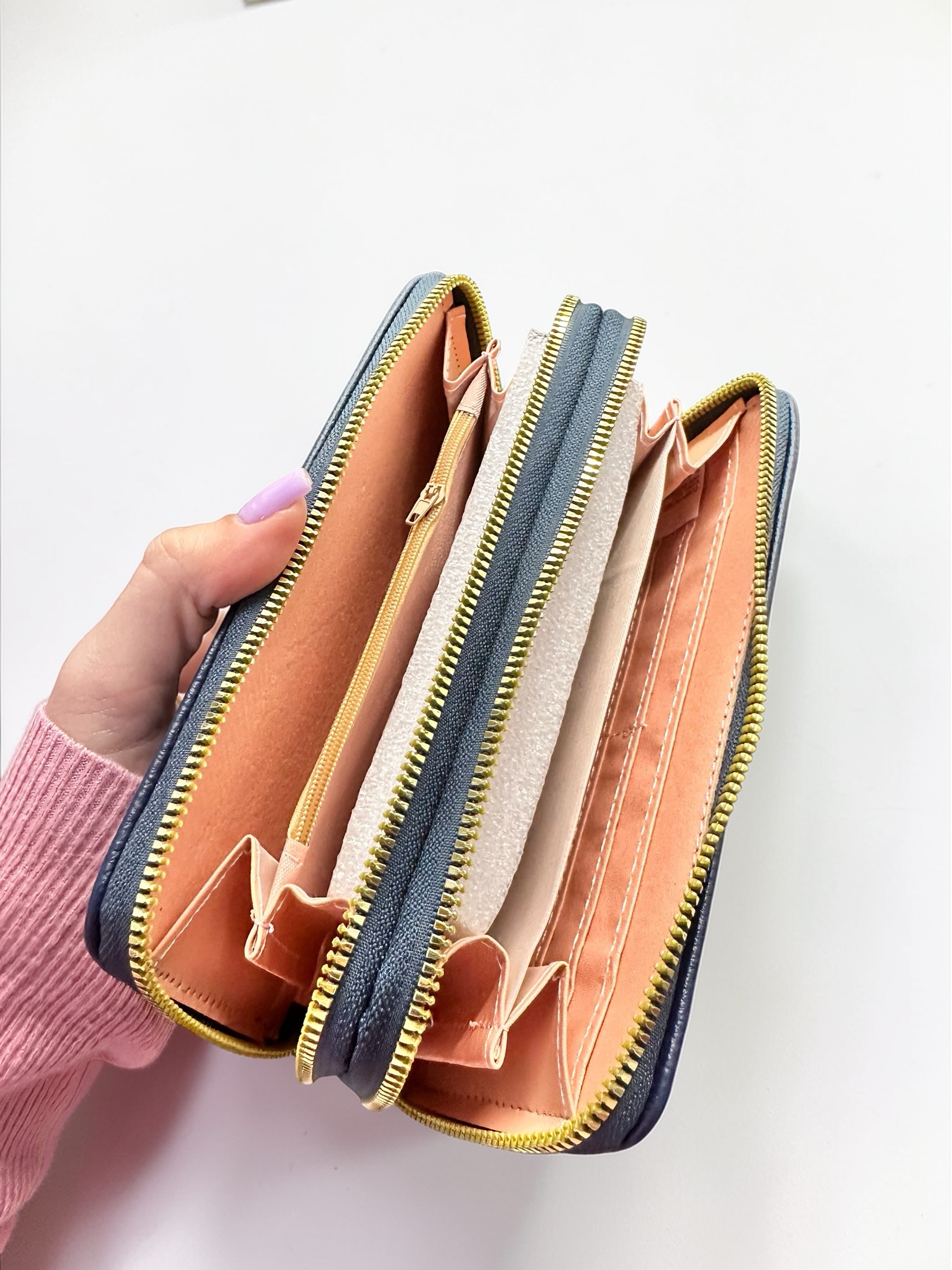 Dark Blue Wallet - Image 2