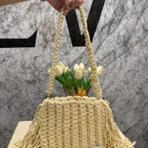 Yellow Crochet Bag 💛