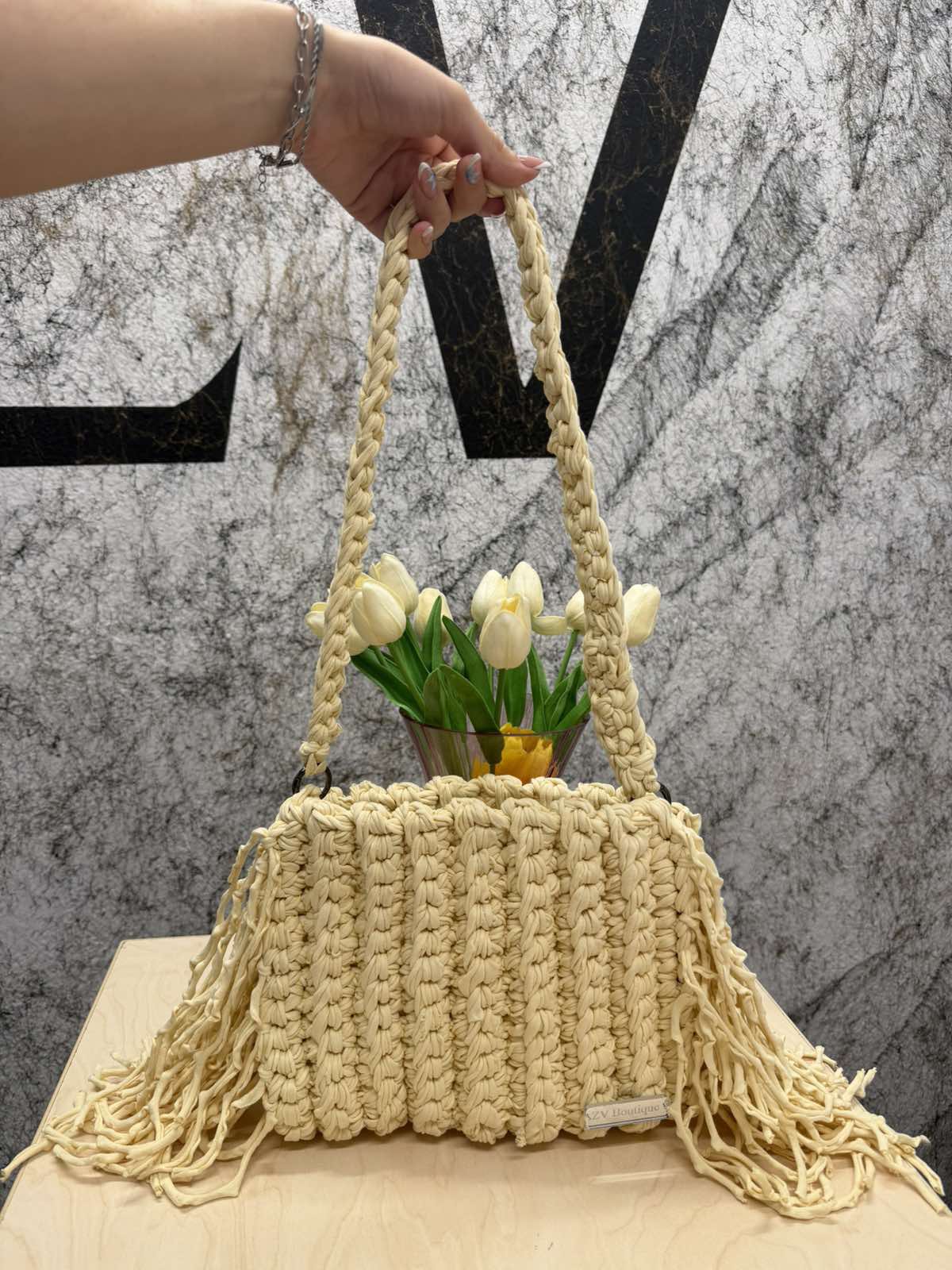 Yellow Crochet Bag 💛
