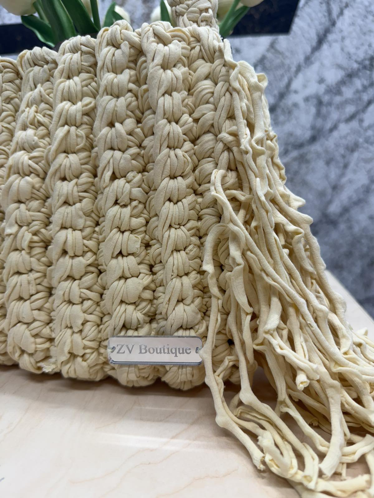 Yellow Crochet Bag 💛 - Image 2