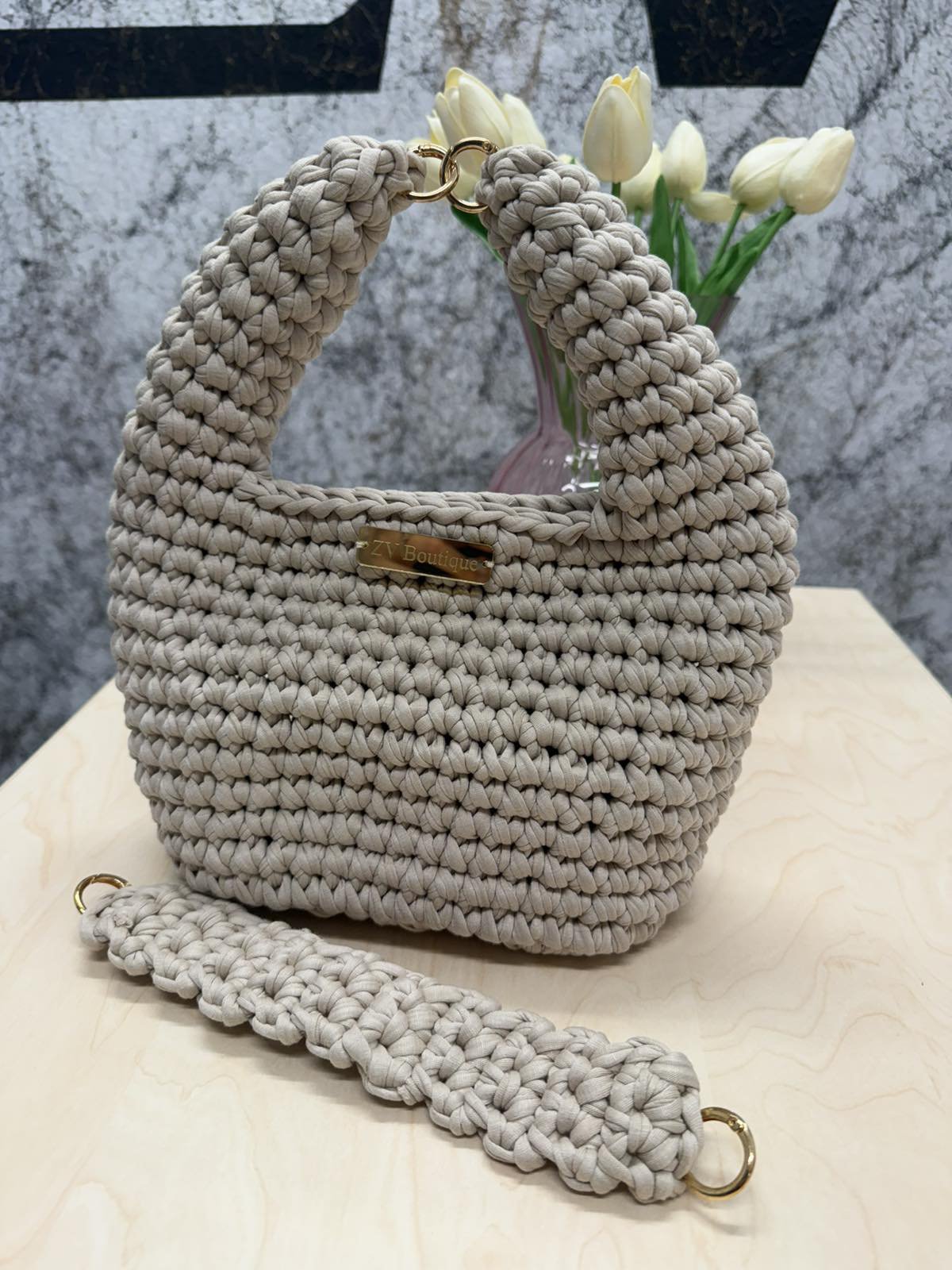 Moon Bag Beige 🤍 - Image 5
